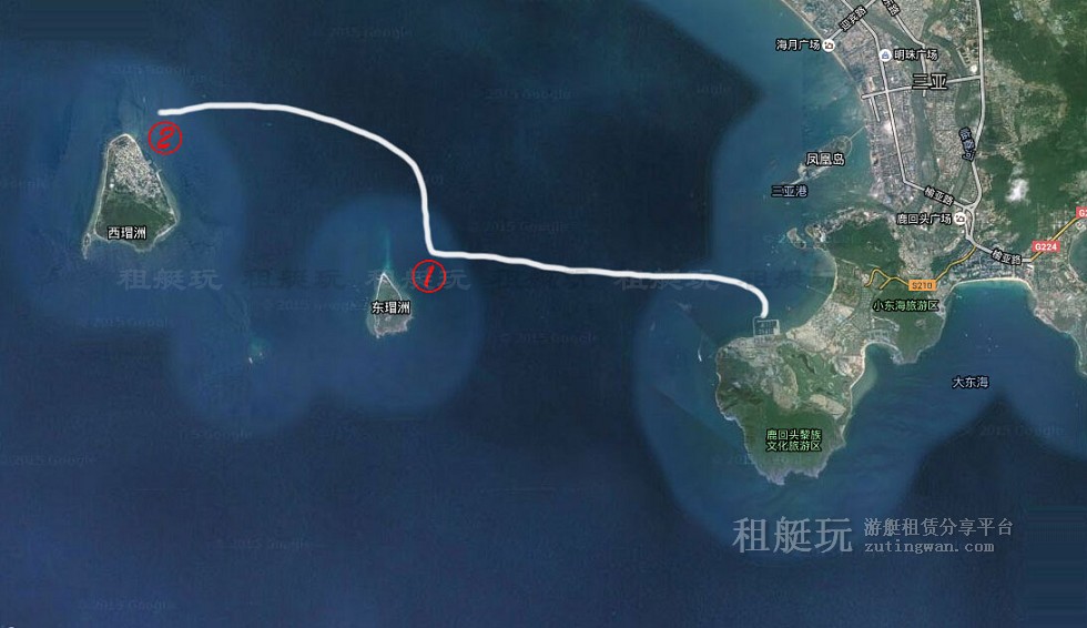 三亞旅游游艇租賃半山半島帆船港-西島航線.jpg 三亞旅游游艇租賃半山半島帆船港-西島航線.jpg